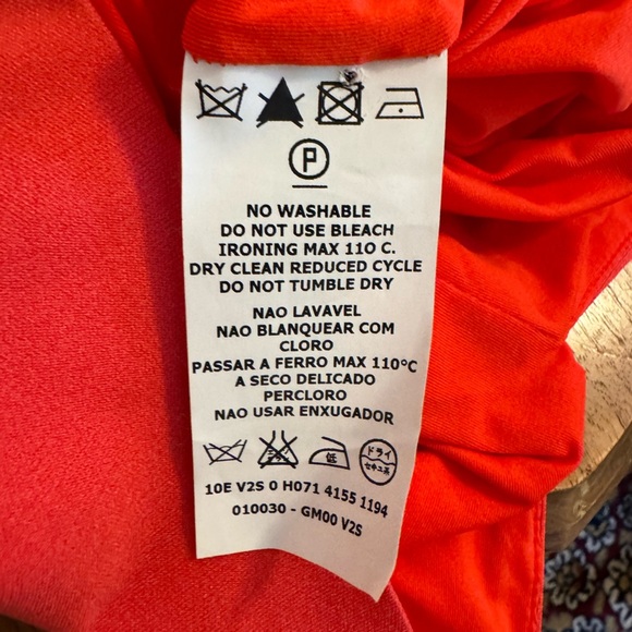 Famous Luxury Giambattista Valli NWOT Draped & Fitted Red Dress Made in Italy - Picture 9 of 12